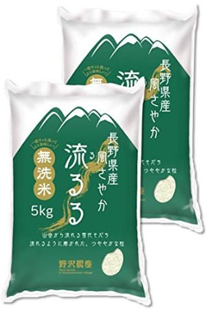 野沢農産 お米 米 無洗米 長野県産 風さやか 令和6年産 (10kg(5kg×2袋))