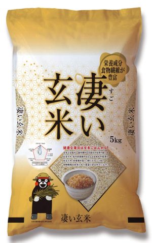 米 お米 ５ｋｇ 凄い玄米 くまモン ひのひかり 熊本県産 令和６年産 九州食糧